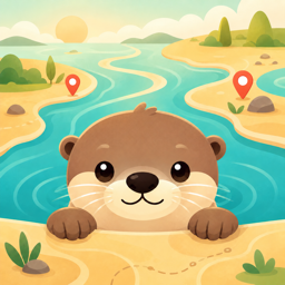 Ottie's Trail 獺獺探險 App Icon
